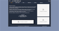 Desktop Screenshot of bicicletasaroda.com